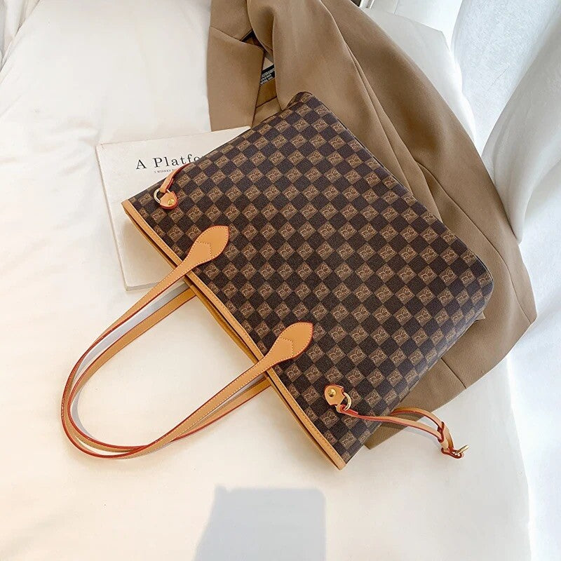 Commuter Bag Tote With Large Capacity Luxury Women’s Classy Designer Look Louise